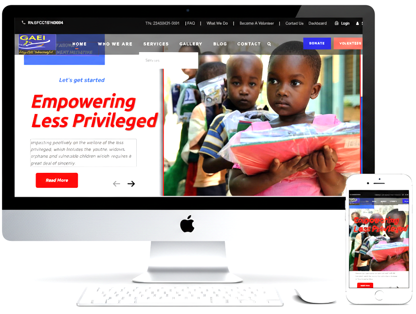 GAEI website screenshot