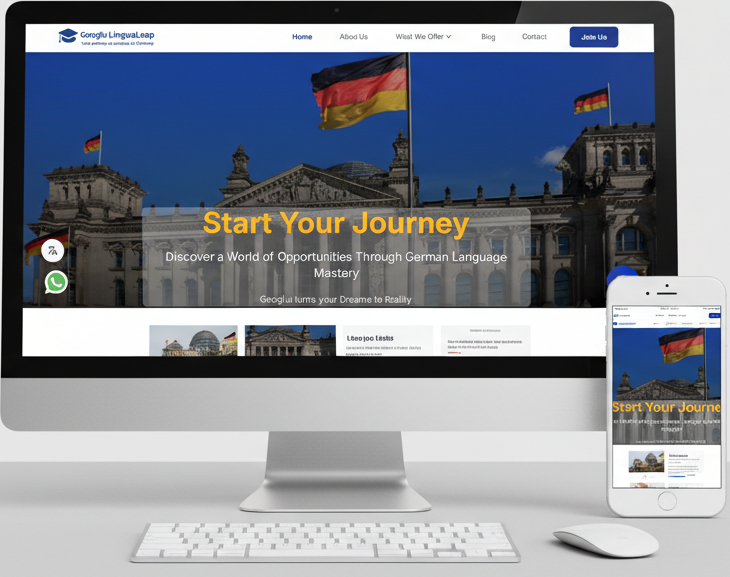 Geolingua Leap website screenshot