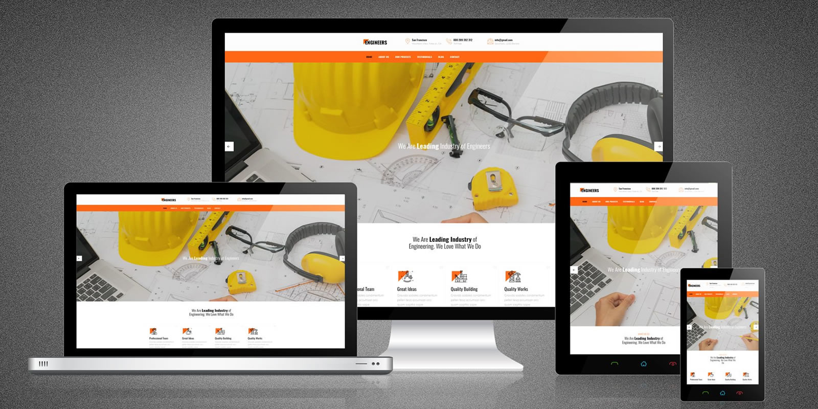 Website project preview
